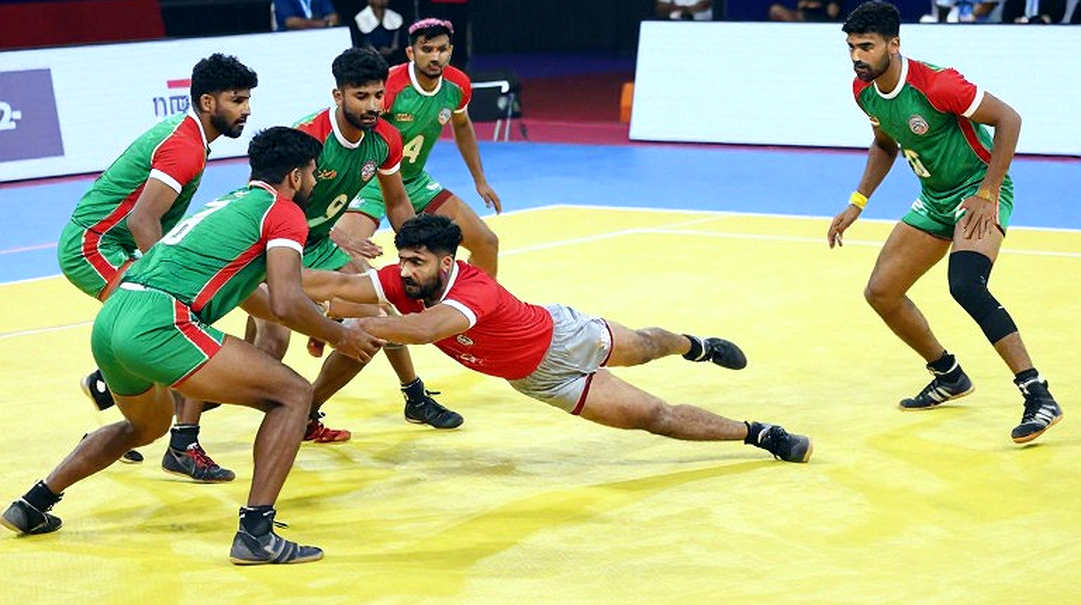 कॉमनवेल्थ कबड्डी चैम्पियनशिप: अहमदाबाद का टेबल अधूरा है, और लवप्रीत ब्रार के 23 अंक भी